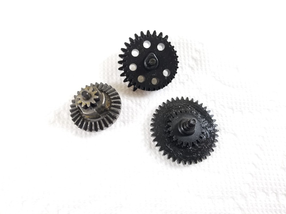 Krytac Steel Alloy Enhanced Torque Gear Set for Airsoft AEGs – 18:1 Ratio