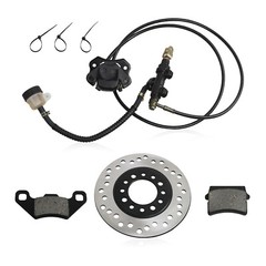 Rear Hydraulic Disc Brake Caliper System Pads Disk Rotor Set for Dune Buggy