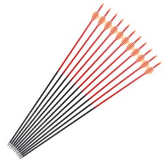 YLSIO Archery 30in Mixed Carbon Arrow Targeting Arrows Hunting Shooting Practice