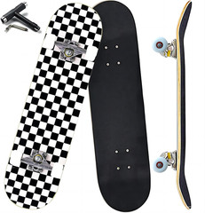 Pro Complete Skateboards for Beginners Girls Boys Kids Youths Teens Adults 31″X8