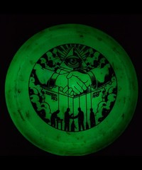 Doomsday Discs Glow Retina Psyop Infected Edition Limited Run Multi Color Foil