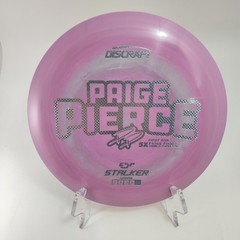 Discraft Stalker Pierce First Run 5x Pnk Silver Carbon Foil 170-172 Paige Pierce