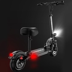 800W Motor 27MPH 35 Mile Q2 Adult Electric Scooter with Seat 48V 13AH Foldable