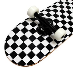 Krown KPC Skateboard Complete Black/White Checker 7.75″