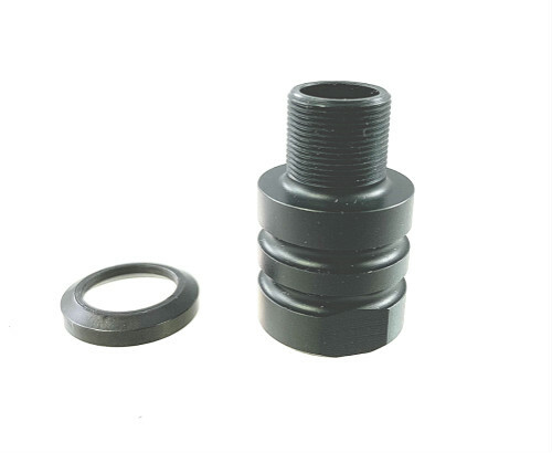US SELLER Steel Adapter Convert 1/2×28 TPI Thread to 1/2×36 TPI Thread Converter