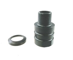 US SELLER Steel Adapter Convert 1/2×28 TPI Thread to 1/2×36 TPI Thread Converter