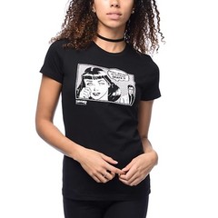Thrasher Boyfriend Black T-Shirt ‘Oh God Why Can’t My Boyfriend Skate’ Medium