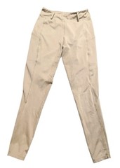 TURNHIER Equestrian khaki Poly Stretch Legging Horse Riding Pants. Ladies M