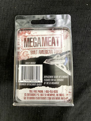 G5 Megameat Broadhead Replacement Blades & Collars BRAND NEW