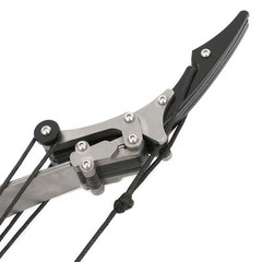 16» Mini Compound Bow Arrows Set Stainless Steel 16lbs RH LH Game Gift Practice
