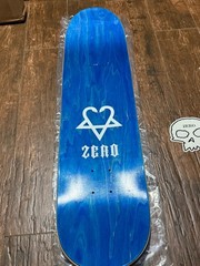 Bam Margera Heartagram Skateboard Deck Signed Autographed Purple New 8.25 Zero