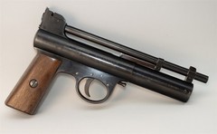 Antique Pre-War Webley & Scott Birmingham Mark I Stoeger Import Air Pistol & Box
