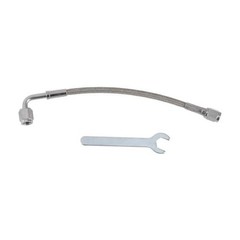 AN3 Turbo Oil Feed Line Kit 6″ Pressure Remote – Oil Drain 6″