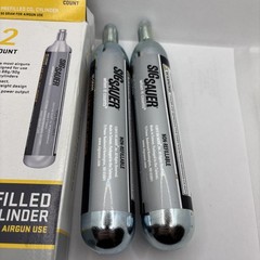 Sig Sauer 90 Gram CO2 Cartridges Prefilled Air Gun CO2 Cylinders – 2 Count