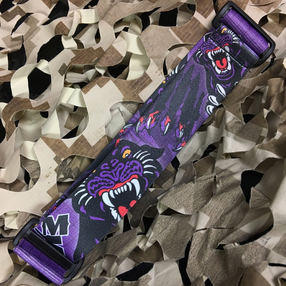NEW KM Paintball Universal Mask Goggle Strap – Limited Edition Panther
