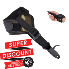 1X Caliper Release Aid Trigger Wrist Strap Adult Archery Compound Bow Hunting