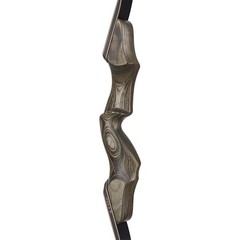 60″ Archery Takedown Recurve Bow 25-50lbs Wooden Riser for Shoot Hunting Target