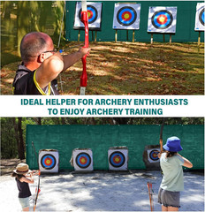 Heavy Duty Archery Backstop Net for Outdoor Target Shooting & Practice