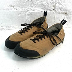 Evolv Climbing Shoes Lace Up Canvas Men 9US Women 10US TRAX SAS