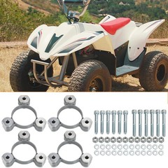 For Razor Dirt Quad Wheel Spacer Kit, 3″ Wider Front, 2″ Wider Rear, 24v or 36v