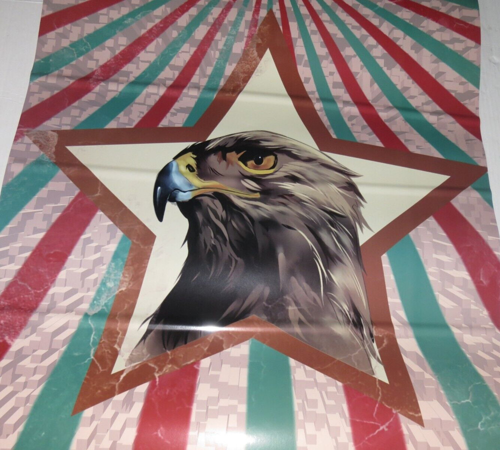 Pair of (2) Eagle Cornhole Board Wraps LAMINATED Wrap Decals Vinyl Sticker Skins