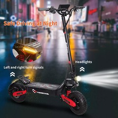 Electric Scooter for Adult 2400W Dual Motors 43Miles 40MPH Off-Road Scooter 2C