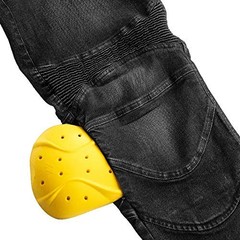 Motorcycle Dirt Bike Pants for Men CE Armored Motocross Riding 34W x 32L Gray