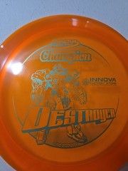 Innova Destroyer Jolly Launcher Champ Orange W/ Teal Foil **PENNED** NEW