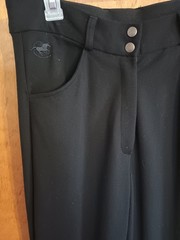 New Piper Knit High-Rise Boot Cut Breeches Knee Patch~Large~ 34Long