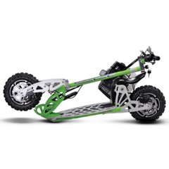 MotoTec UberScoot Evo 70x Gas Scooter Green 2-Speed Powerful Scooter