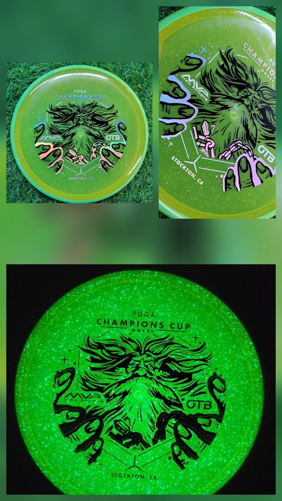 Axiom MVP HEX – PARTICLE GLOW Proton – Midrange Disc Golf – Champions Cup 2025