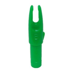 100 Count Bohning S 6.5mm Signature Arrow Standard Nocks: Lime Green: .246″ NOS