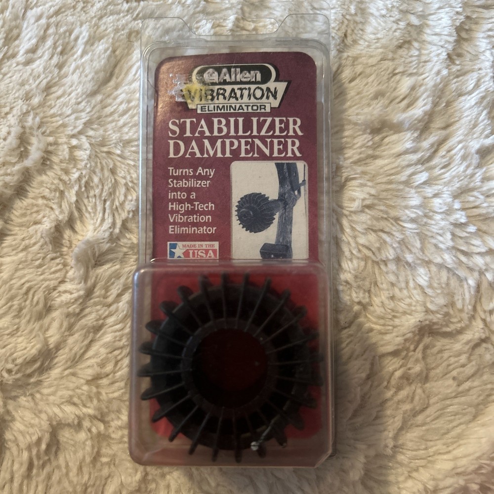 Allen Vibration Eliminator Stabilizer Dampener – Black #465 For Bow- New
