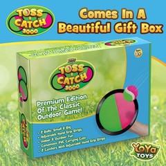 Multi-Color Toss and Catch Game Set – Outdoor Activity for All Ages, 4 Pieces