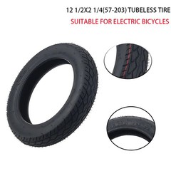 12» inch Tubeless Tire 12 1/2×2 1/4 57-203 Fit CarriFolding Electric Bicycle