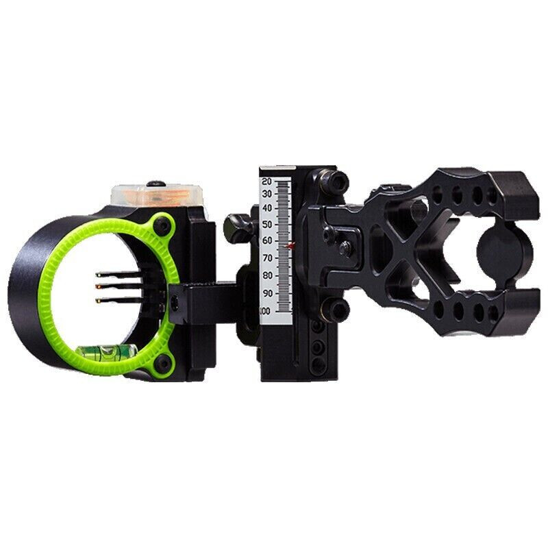 New Black Gold Ascent Verdict 3 Pin .019″ RH Bow Sight AV3