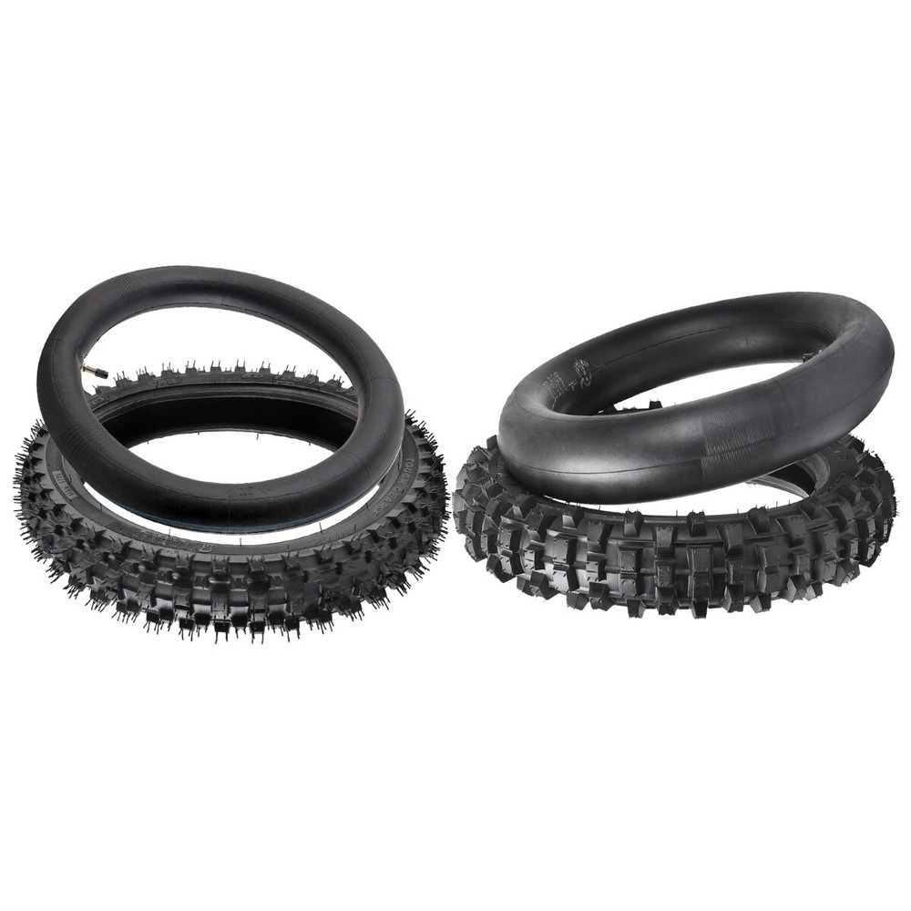 Front 60/100-14 Rear 80/100-12 Tire Tube for Dirt Pit Bike CRF110 CRF70 KLX110