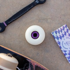 Rolling Stoned Skateboard Bearings 8 Pack – Purple