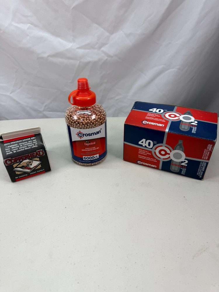 Crosman Copperhead BBs & CO₂ Powerlet Cartridges Lot – Open Box (31 of 40)