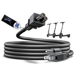 Fast Charging Power Cable for Segway Ninebot MAX G30/G30P/G3/G2 – 9FT UL Listed
