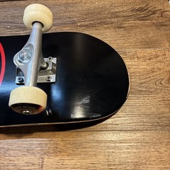 Element Seal Complete Skateboard 8.0 All Terrain Urethane Wheels Black White Red