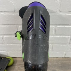Vintage Variflex City Heat Xp Black Green Purple Inline Skates Sz Unknown Read