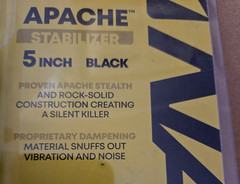 SELLING TWO – NAP Apache 5″ Inch Black Stabilizers, #60-775