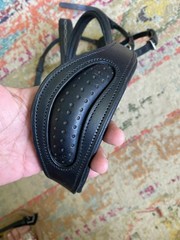 LeMieux ? Black Leather padded english bridle w 4 nose pieces ONE BID FREE SHIP