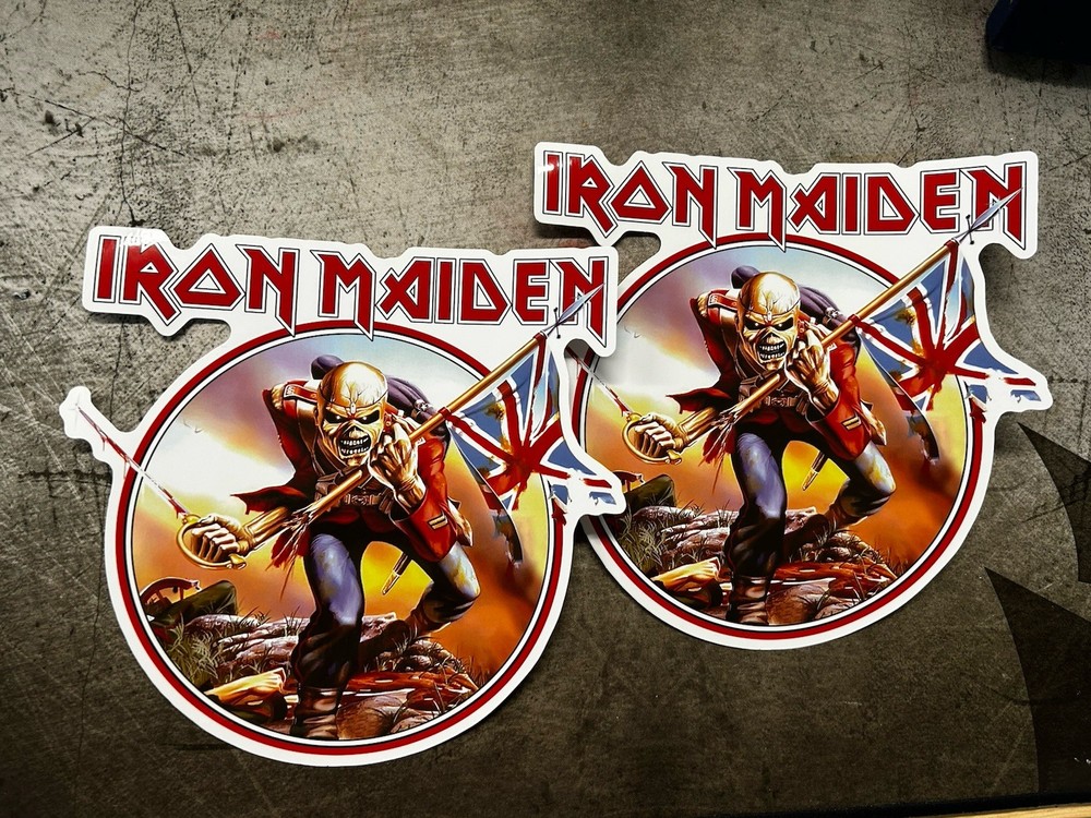 Iron Maiden Sticker Set BOGO XXL 8”Danzig AC/DC Judas Priest OZZY Van Halen ACDC