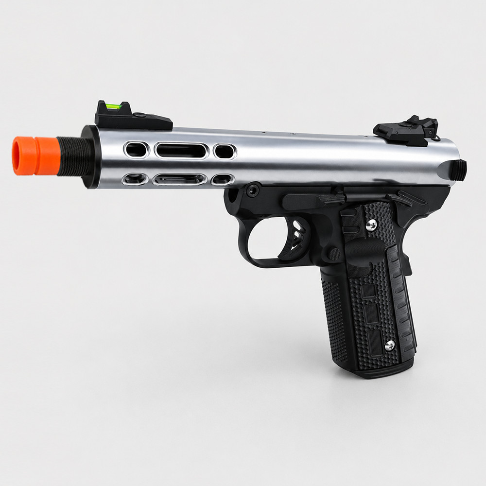 1911 Galaxy SV/BK Gas Blowback Airsoft Pistol Full Metal 16 Round 320-350 FPS