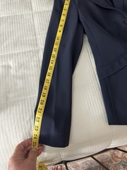 Equiline Women’s Italia Dressage Coat In Navy W Crystal Embellished Buttons 44
