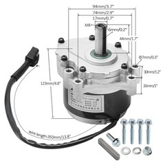 Electric Wheelchair Replacement Joystick Motor Controller Power Chair 12″ Wheel