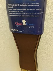 Classic Equine Featherflex Neoprene Goth New With Tags Size 44″