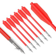 6.8″ Plastic Hunting Fishing Bolts Arrows for 50-80 lbs Pistol Crossbow 6pcs